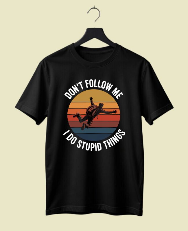 Don't Follow Me Half-Sleeve T-Shirt