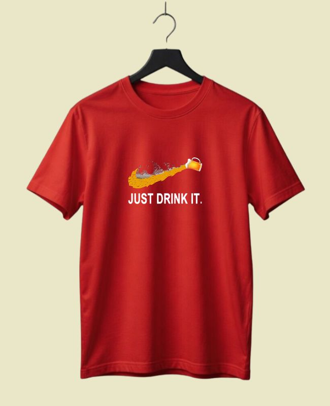 Just Do It Half-Sleeve T-Shirt
