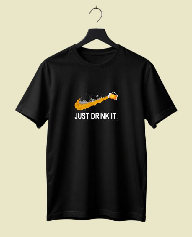 Just Do It Half-Sleeve T-Shirt
