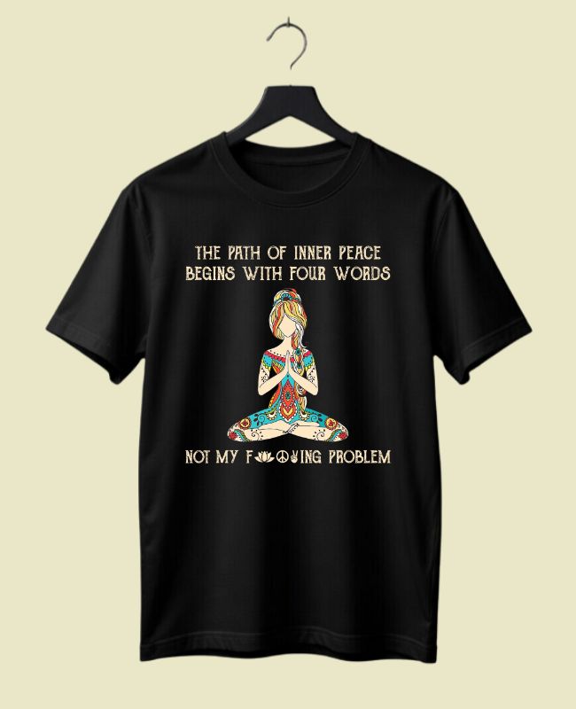 Path of Inner Peace Half Sleeve T-Shirt