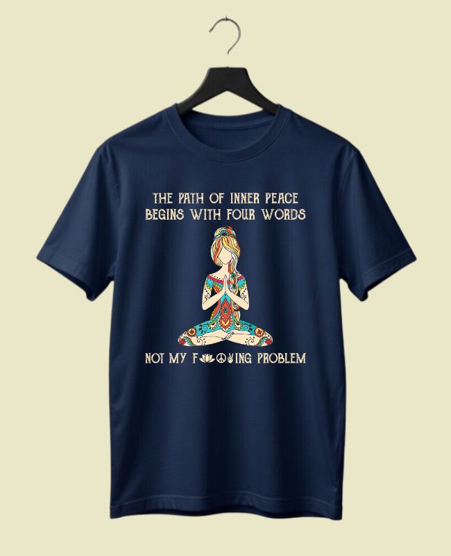 Path of Inner Peace Half Sleeve T-Shirt
