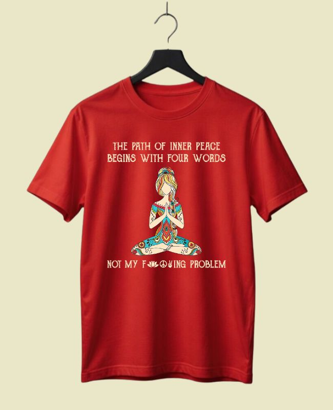 Path of Inner Peace Half Sleeve T-Shirt