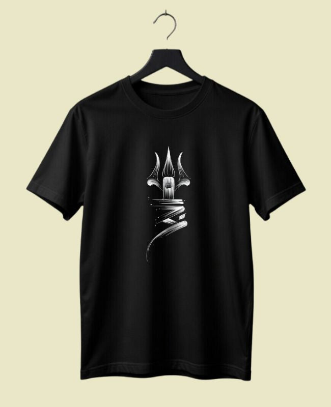 Shiv Trishul Half-Sleeve T-Shirt