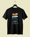 Left The Adventure Begin Half Sleeve T-shirt