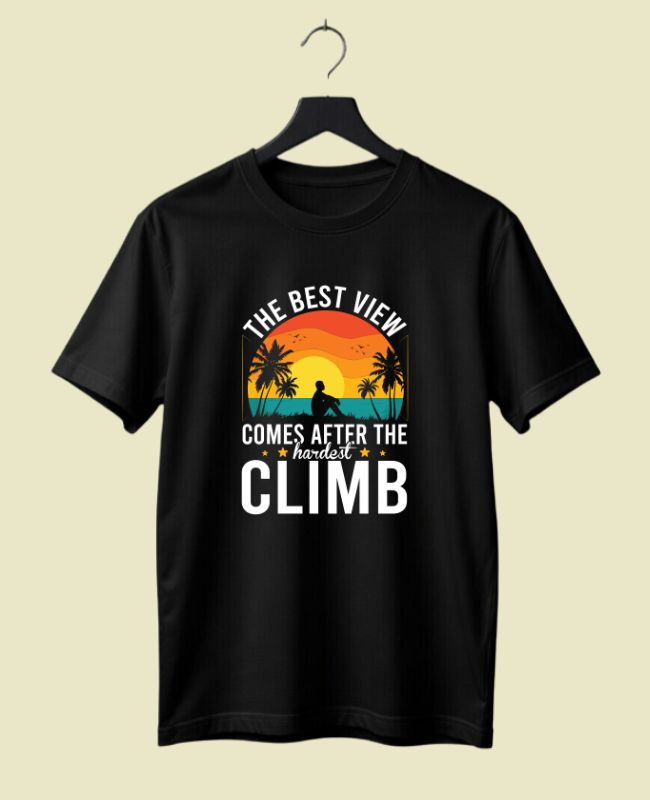 Hardest Climb Half-Sleeve T-Shirt