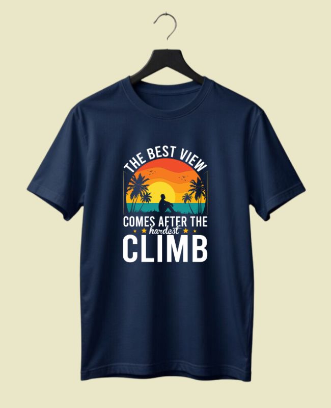 Hardest Climb Half-Sleeve T-Shirt
