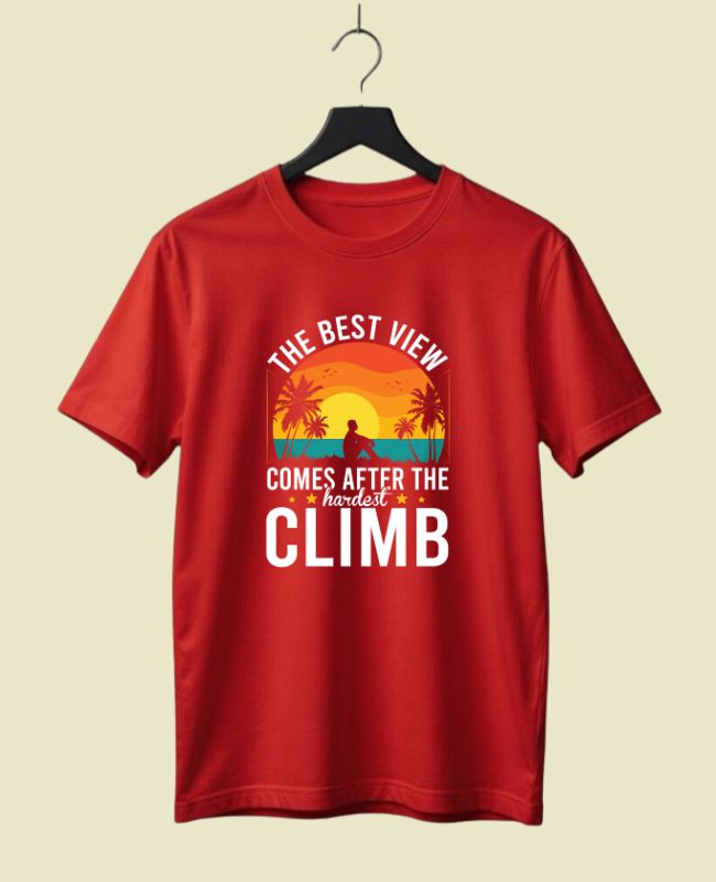 Hardest Climb Half-Sleeve T-Shirt