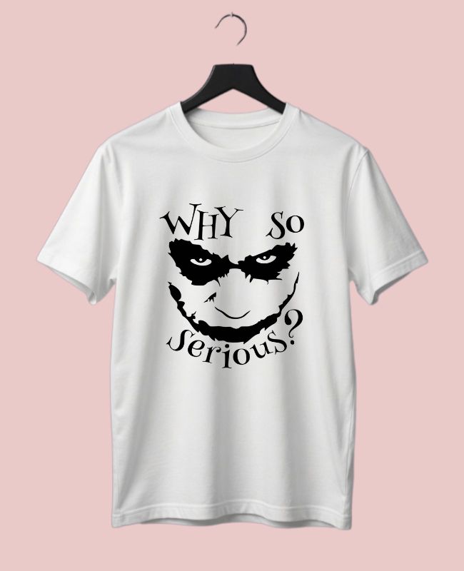 Why So Serious Half-Sleeve T-Shirt