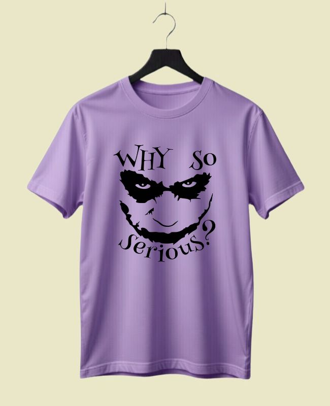Why So Serious Half-Sleeve T-Shirt