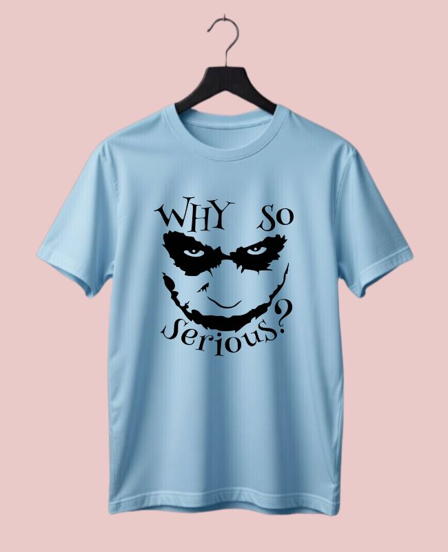 Why So Serious Half-Sleeve T-Shirt