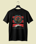 Om Hill Wave Half Sleeve T-Shirt