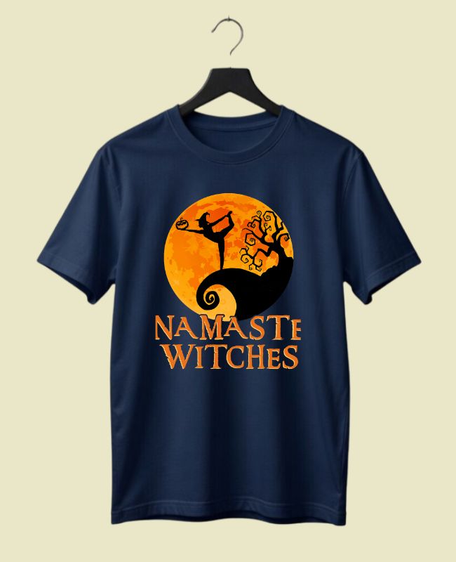 Namaste Witches Half Sleeve T-Shirt