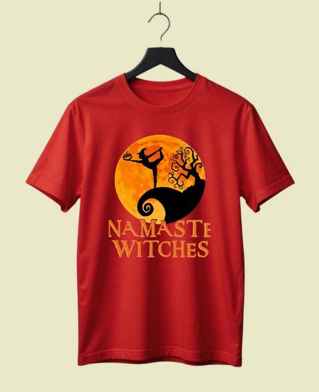 Namaste Witches Half Sleeve T-Shirt