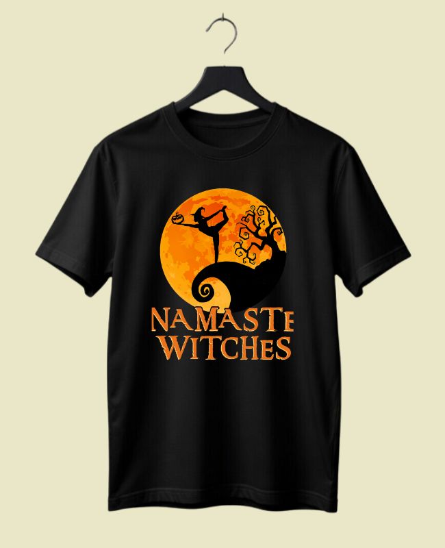 Namaste Witches Half Sleeve T-Shirt