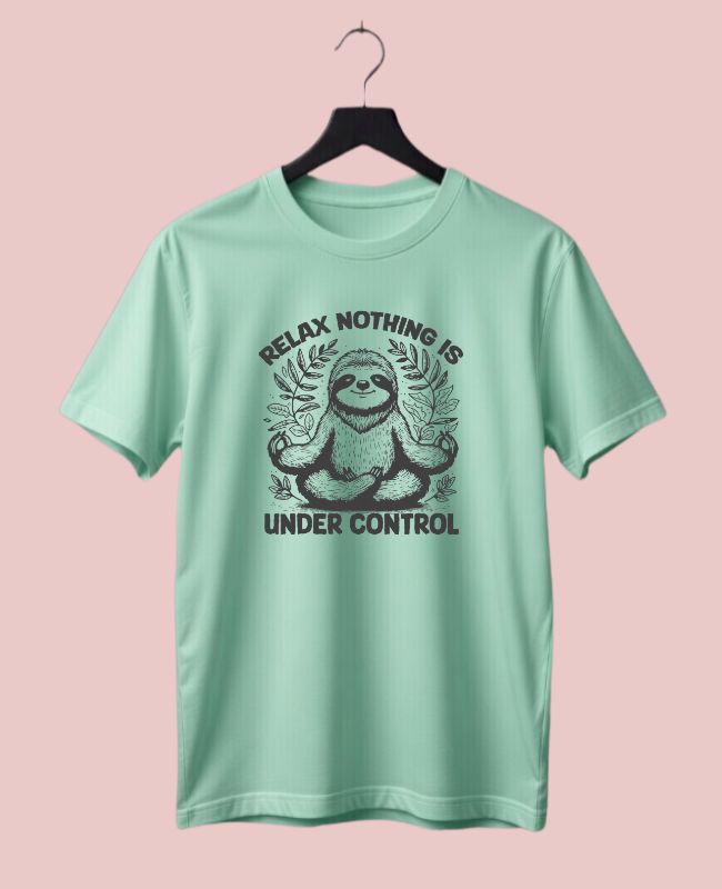 Nothing Under Control Half-Sleeve T-Shirt
