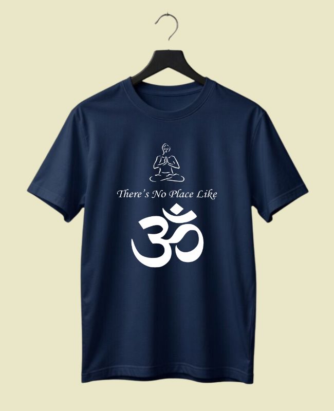 No Place Like Om Half Sleeve T-Shirt