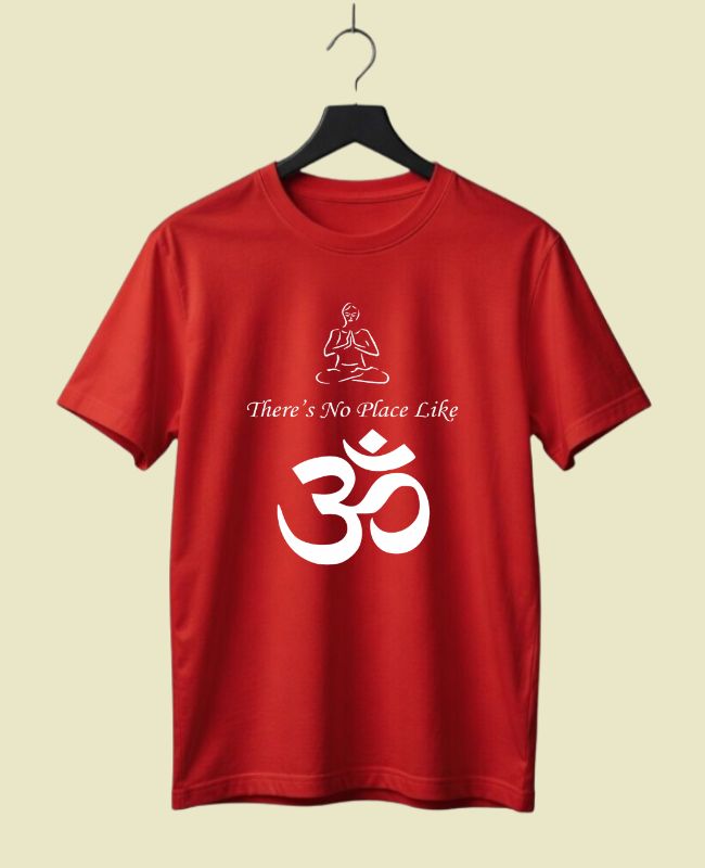 No Place Like Om Half Sleeve T-Shirt