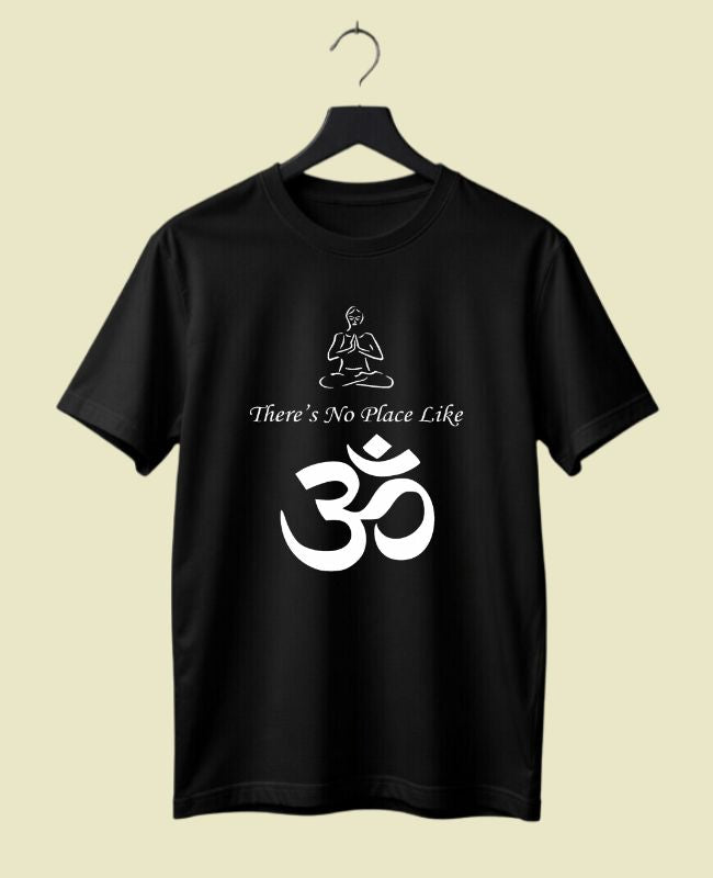 No Place Like Om Half Sleeve T-Shirt