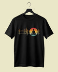Yoga Wave Half Sleeve T-Shirt